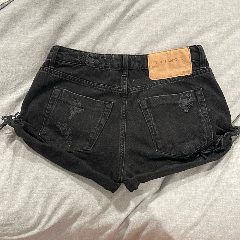 One Teaspoon - Bandit Shorts - Black